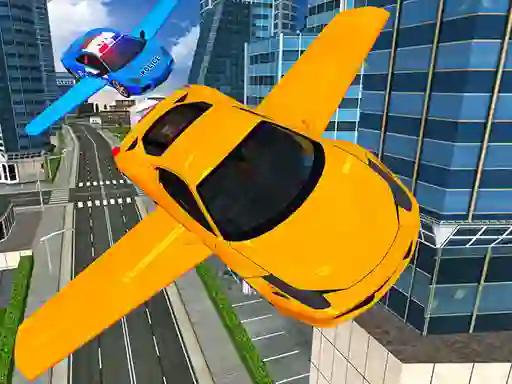 Lojë Flying Car Simulator 3D në internet