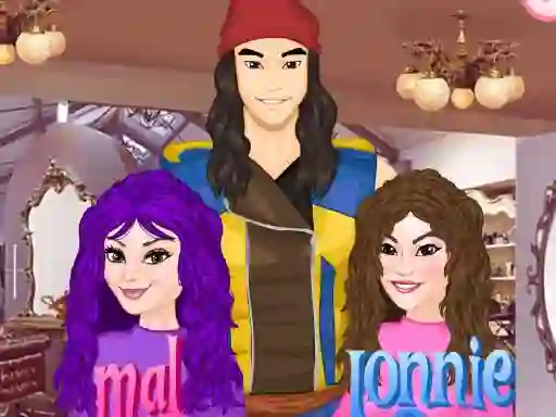 Lojë Descendants Hair Salon në internet