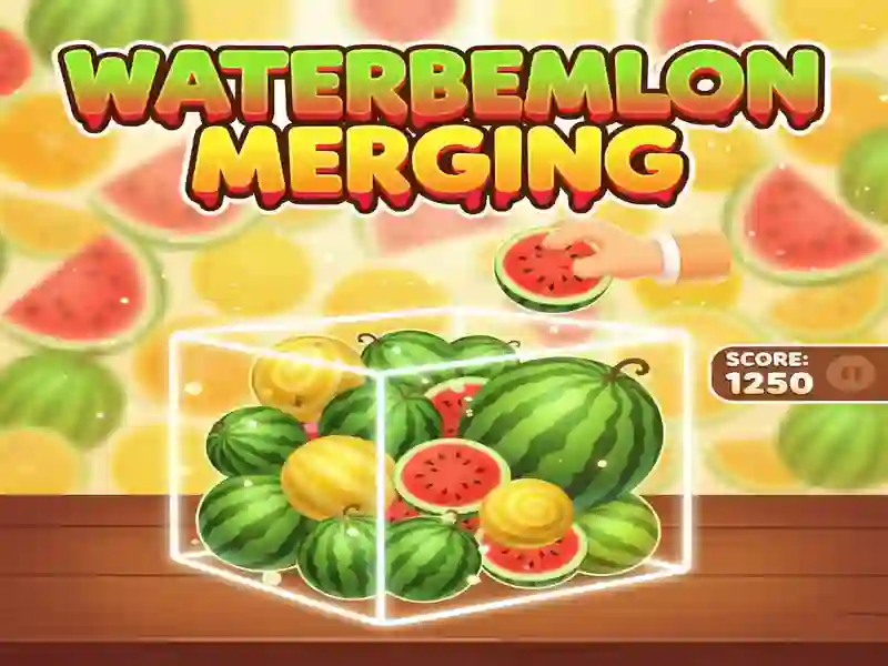 Lojë Watermelon Merging në internet