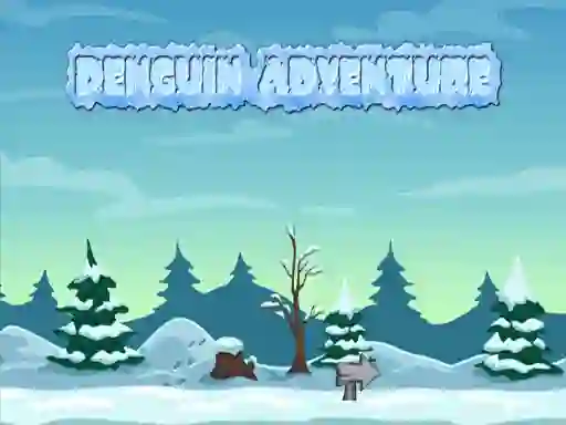 Lojë Penguin adventure në internet