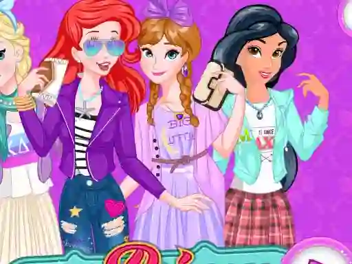 Lojë Princess Sorority Pledges në internet