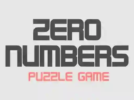 Lojë Zero Numbers Puzzle Game në internet