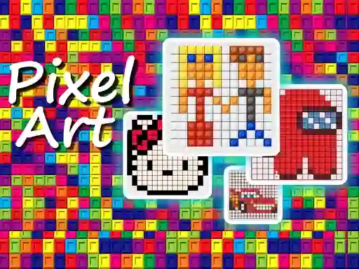 Lojë Pixel Art Challenge në internet