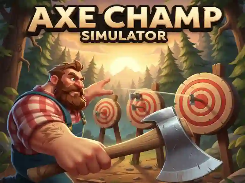 Lojë Axe Champ Simulator në internet