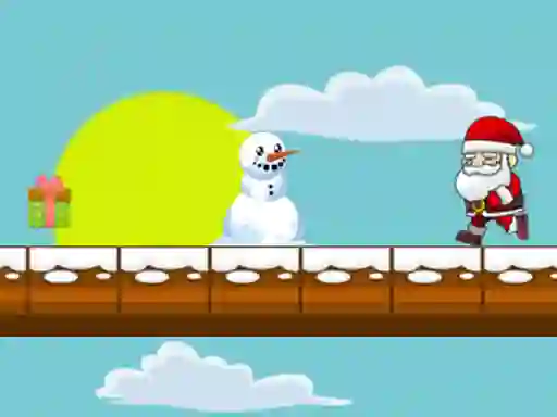 Lojë Running Santa në internet
