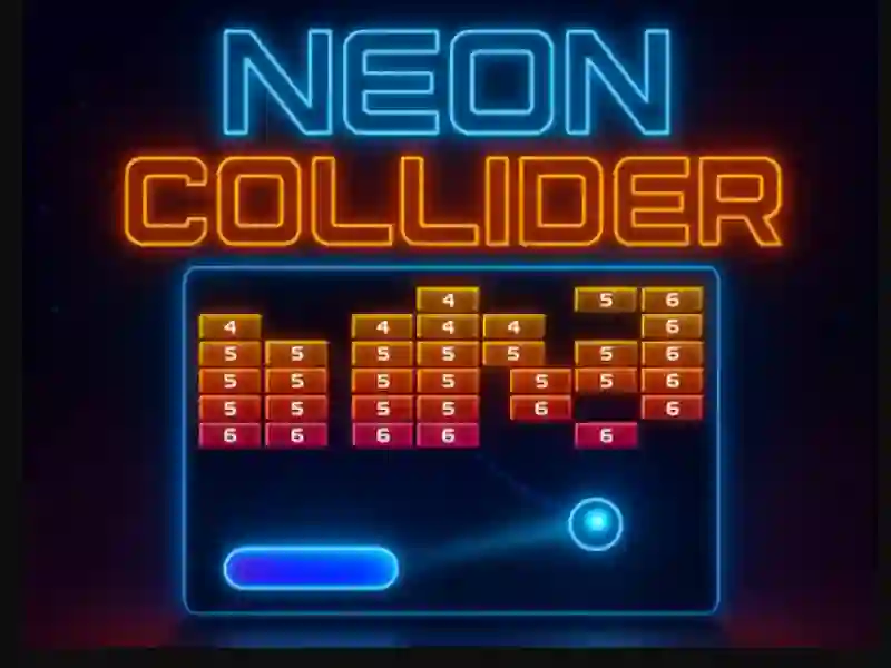 Lojë Neon Collider në internet