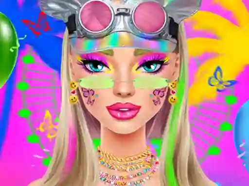 Lojë Festival Vibes Makeup në internet