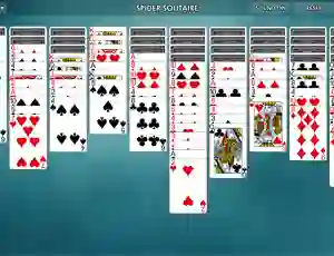 Lojë Spider Solitaire në internet