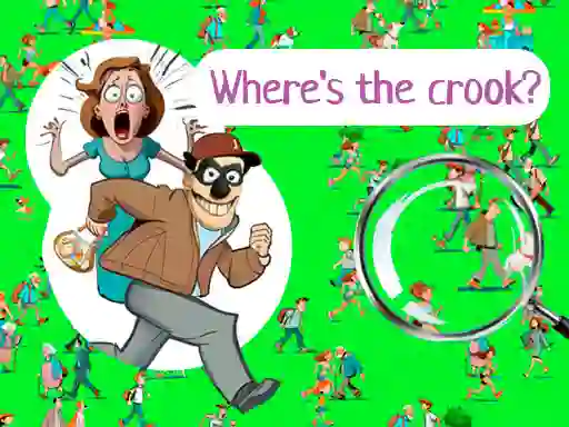 Lojë Where's The Crook? në internet
