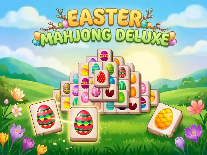 Lojë Easter mahjong deluxe në internet