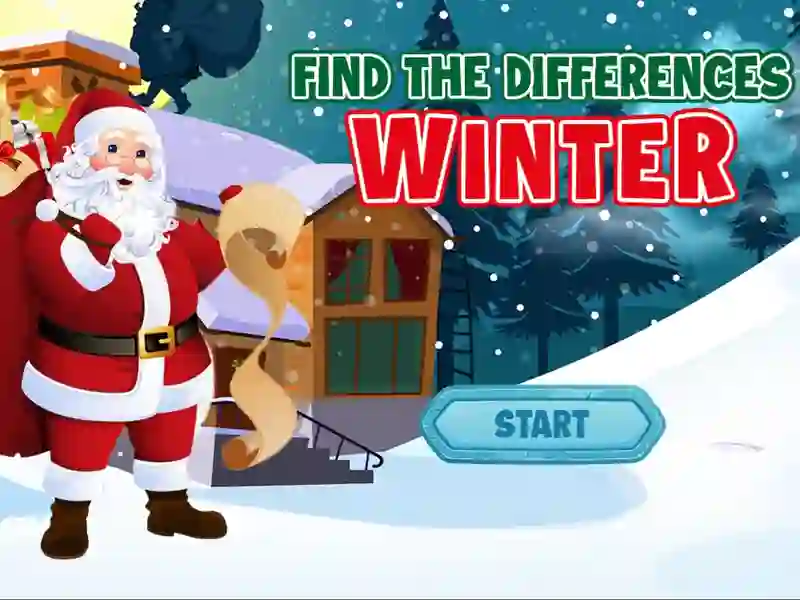 Lojë Find The Differences Winter në internet