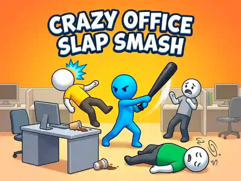 Lojë Crazy Office Slap Smash në internet