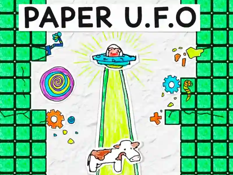 Lojë Paper U.F.O. në internet