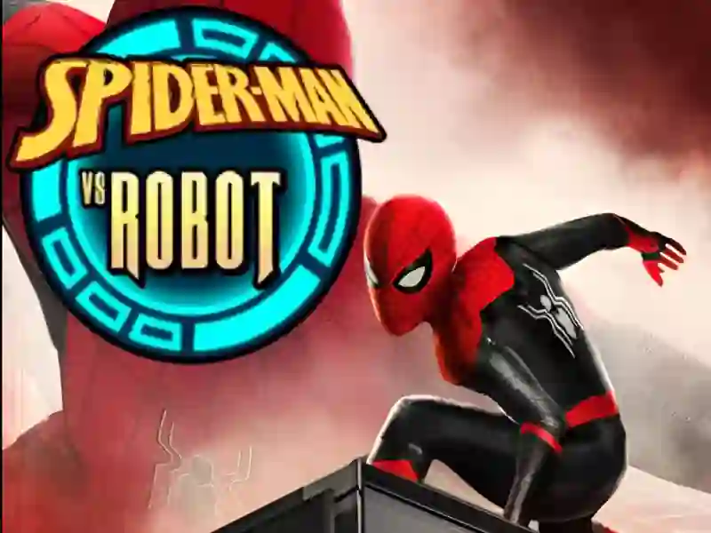 Lojë Spider-man vs Robot në internet