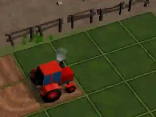 Lojë Puzzle Tractor Farm në internet