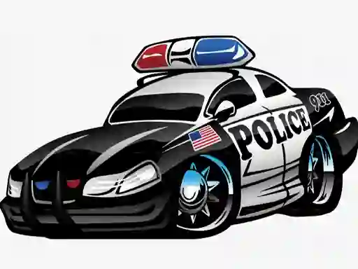 Lojë Police Cars Memory në internet