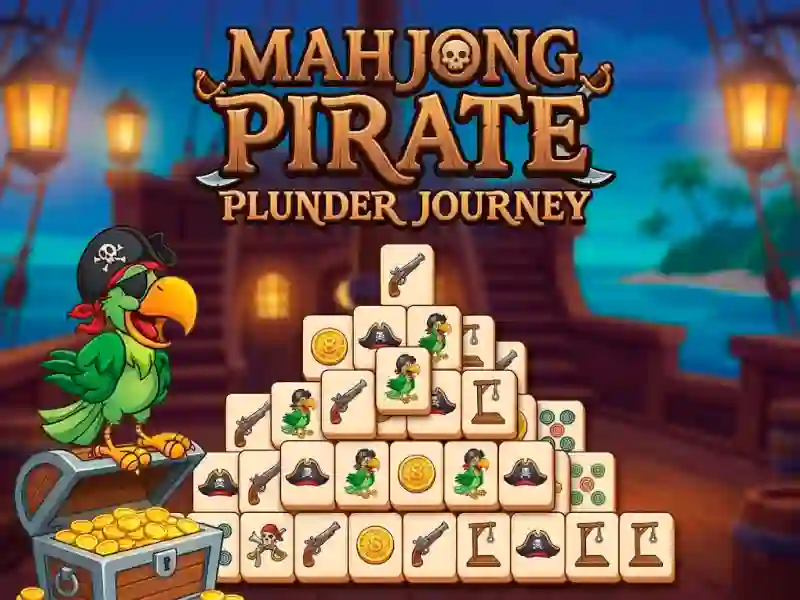 Lojë Mahjong Pirate Plunder Journey në internet