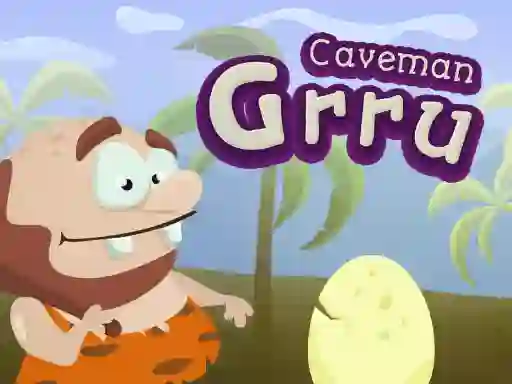 Lojë Caveman Grru në internet