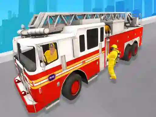 Lojë City Rescue Fire Truck Games në internet