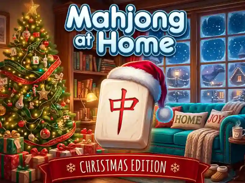 Lojë Mahjong At Home Xmas Edition në internet