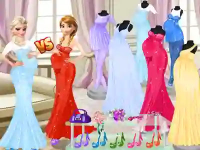 Lojë Pregnant Princesses Fashion Dressing Room në internet