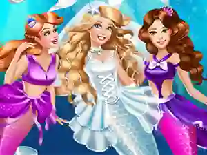 Lojë Mermaid Doll Wedding në internet