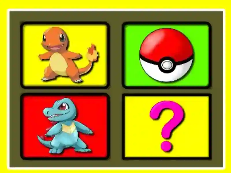 Lojë Pokemon Memory Time në internet