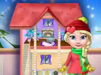 Lojë Princess Doll Christmas Decoration në internet