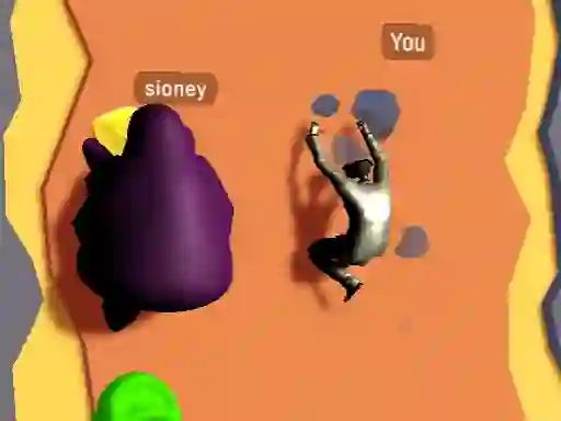 Lojë Skibidi vs Grimace Climber Race në internet