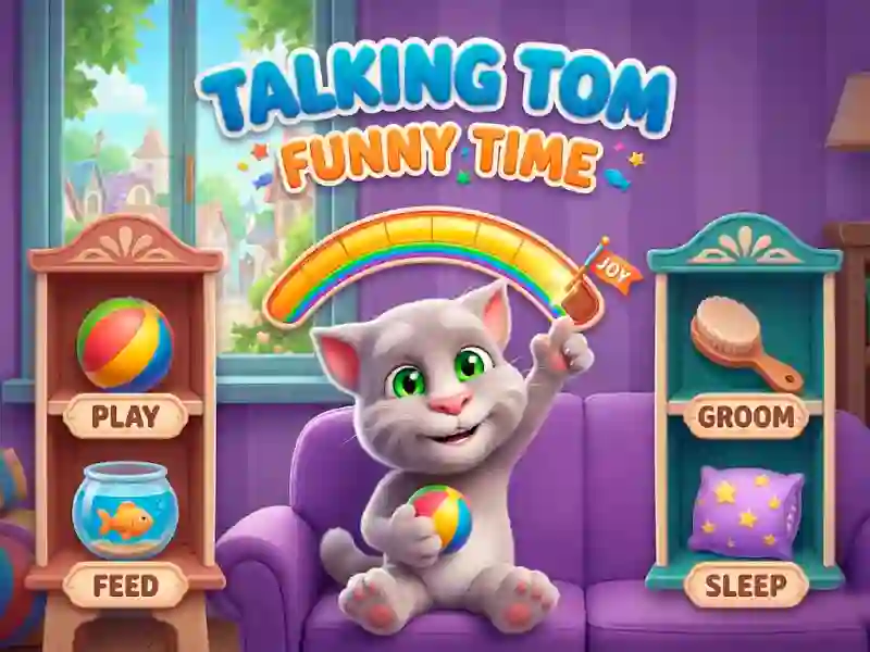 Lojë Talking Tom Funny Time në internet