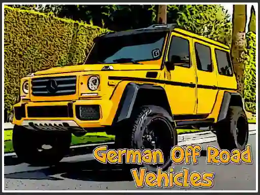 Lojë German Off Road Vehicles në internet