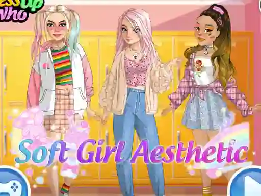 Lojë Soft Girl Aesthetic në internet