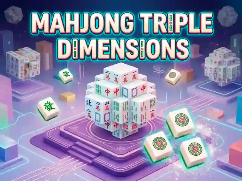 Lojë Mahjong Triple Dimensions në internet