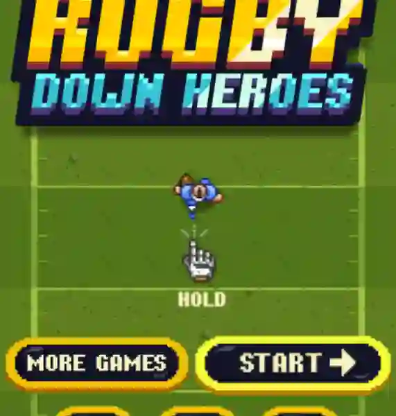 Lojë Rugby Down Heroes në internet