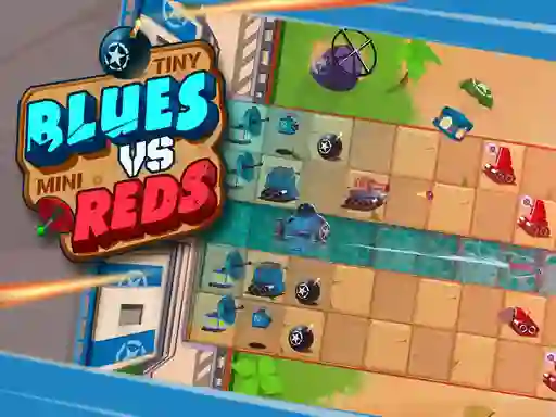 Lojë Tiny Blues Vs Mini Reds në internet