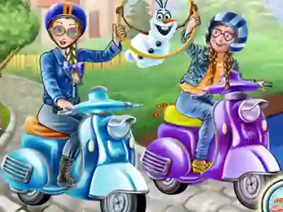 Lojë Princess Scooter Ride në internet