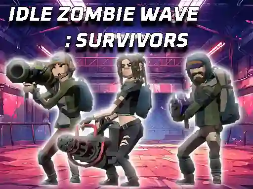 Lojë Idle Zombie Wave: survivors në internet