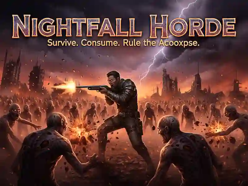 Lojë Nightfall Horde në internet