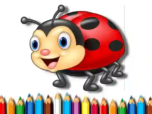 Lojë Ladybug Coloring Book në internet