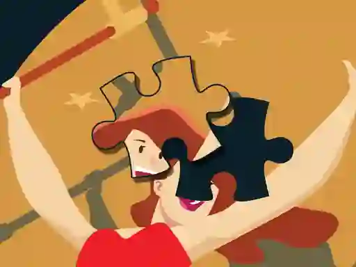 Lojë Circus Girl Jigsaw në internet