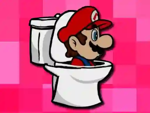 Lojë Skibidi Toilet Geometry Rash në internet