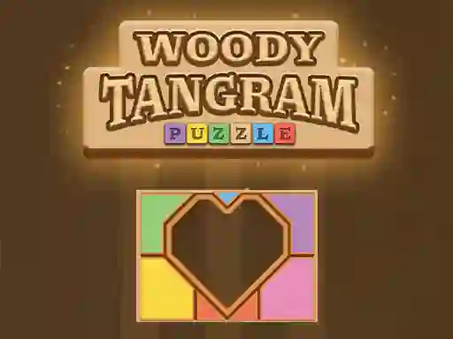 Lojë Woody Tangram Puzzle në internet