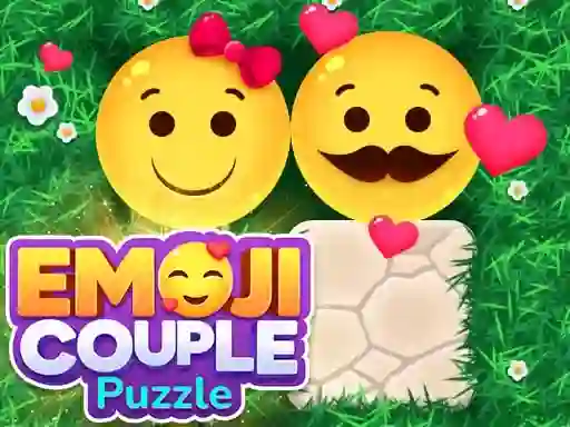 Lojë Emoji Couple Puzzle në internet