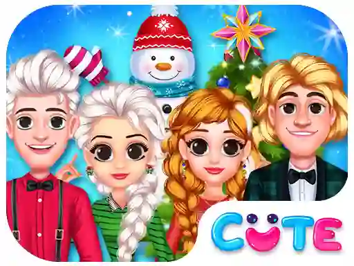 Lojë Frozen Princess Christmas Celebration në internet