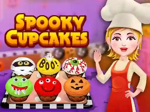 Lojë Spooky Cupcakes në internet