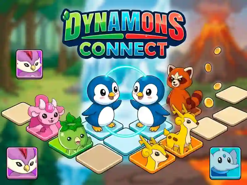 Lojë Dynamons Connect në internet