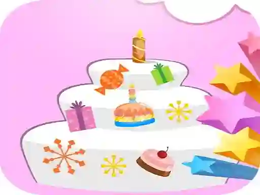 Lojë Happy Birthday Cake Decor në internet