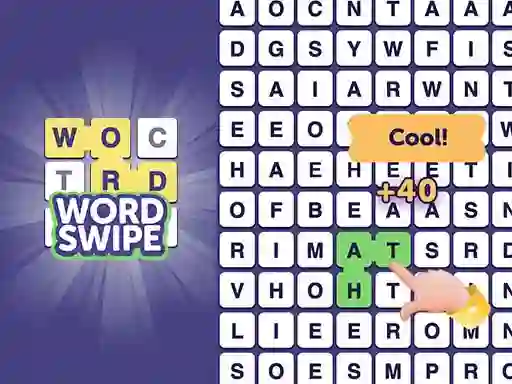 Lojë Word Swipe në internet