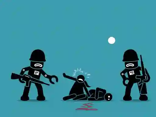 Lojë Military Soldiers In Battle Jigsaw në internet