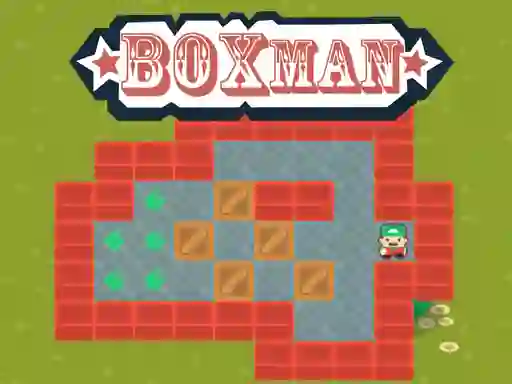 Lojë Boxman Sokoban në internet